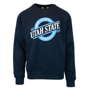 SWEATSHIRT CREW AGGIES 1888 BIG BLUE TERRITORY LEAGUE